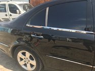 Mercedes E-class W211 2002–2009 Zunanje okrasne letve okoli stekel (inox) SD, OmsaLine - italijansko nerjavno jeklo (4 kos) fotografija 6