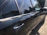 Mercedes E-class W211 2002–2009 Zunanje okrasne letve okoli stekel (inox) SD, OmsaLine - italijansko nerjavno jeklo (4 kos) fotografija 1