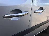 Renault Kangoo 2008–2020 Pokrovi kljuk (nerjavno jeklo) fotografija 1