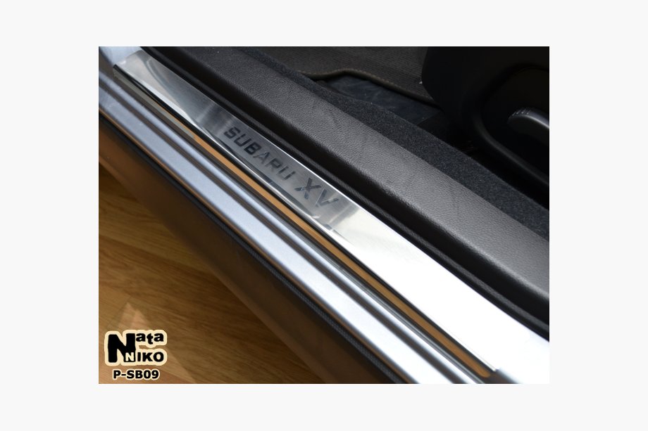 Subaru XV 2011–2017 Natanika Premium obloge pragov (2 kos, nerjaveče jeklo) Image