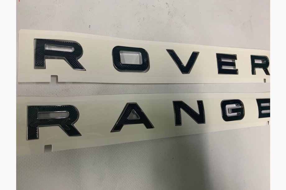 Range Rover III L322 2002–2012 Napis Črna pika (tip 1) Image