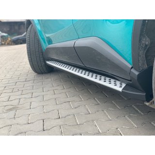 Bočni pragovi Original V1 (2 kos, aluminijasti) fotografija 1