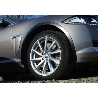 Nerjaveče obrobe blatnikov (4 kosi) Jaguar XF 2009–2016 fotografija 1