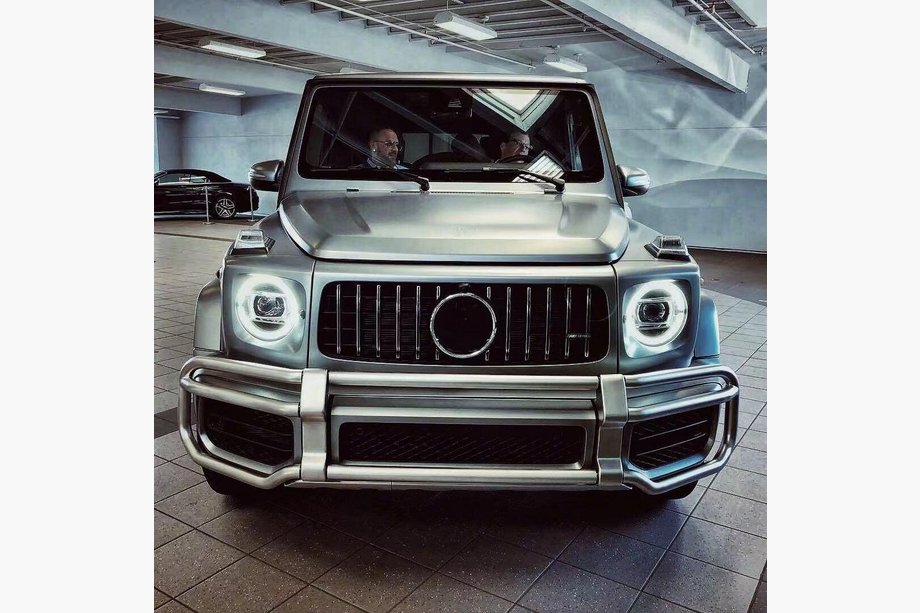 Mercedes G-Class W463 2018–2024 Sprednja zaščita tip-1 (2018+) Image