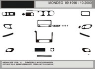 Ford Mondeo 1996–2001 Okrasne obloge armaturne plošče (imitacija lesa 1996-2001) fotografija 1