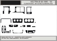 Opel Vectra B 1995–2002 Okrasne obloge armaturne plošče v imitaciji lesa (AKCIJA) fotografija 1