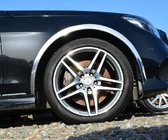Mercedes E-class W212 2009–2016 Nerjaveče obrobe blatnikov (4 kosi) fotografija 1