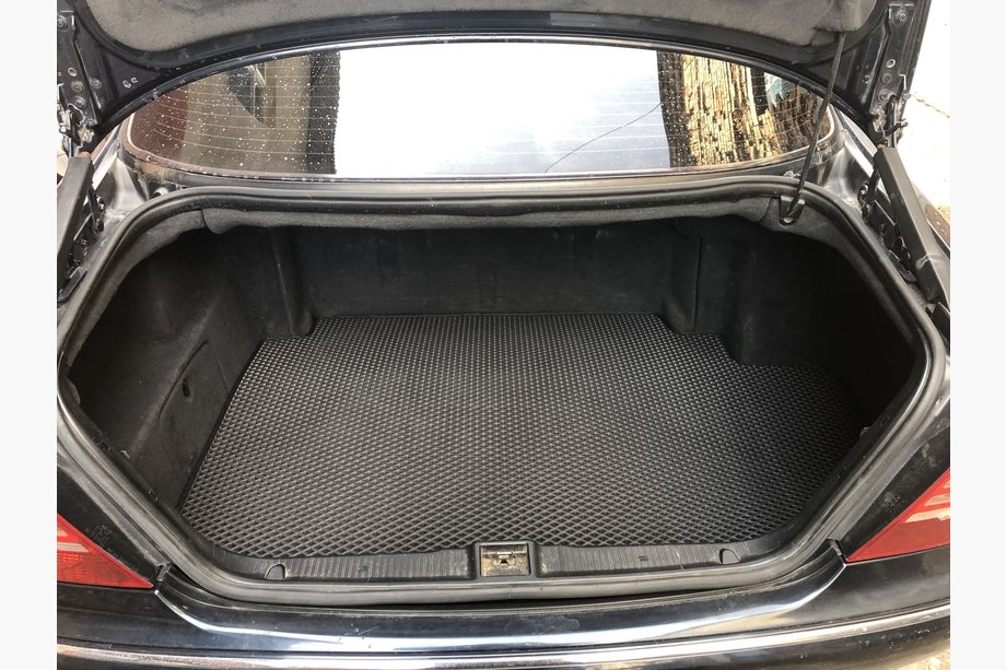 Mercedes S-class W220 1998–2005 Podloga za prtljažnik (Short, EVA, črna) Image