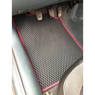 EVA avto tepihi za notranjost (črni, 2 kos) Renault Kangoo 1998–2008 fotografija 1
