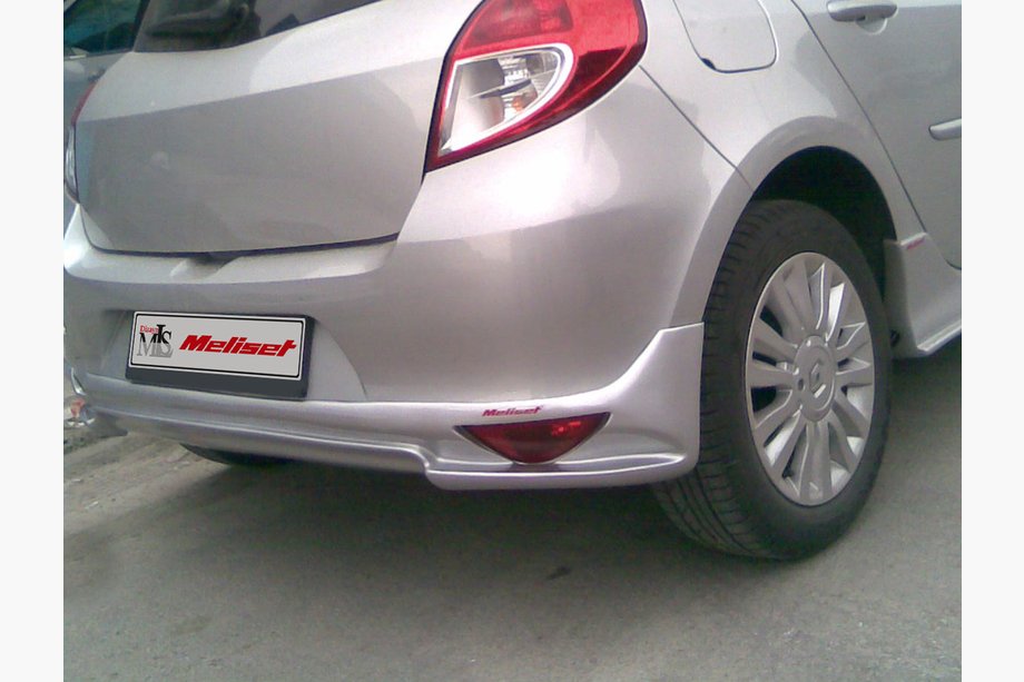 Renault Clio III 2005–2012 Maska zadnjega odbijača V2 (za lakiranje) Image