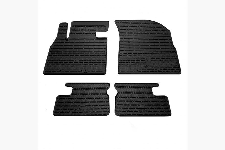 Nissan Micra K13 2011–2016 Gumijasti tepihi za potniški prostor (4 kosi, Stingray Premium) Fotografija 1