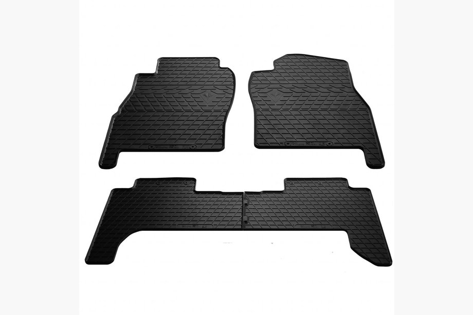Nissan Patrol Y61 1997–2011 Gumijasti tepihi za potniški prostor (4 kosi, Stingray Premium) Image