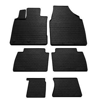 Gumijasti tepihi za notranjost za +2 (6 kos, Stingray Premium) Nissan Qashqai 2010–2014