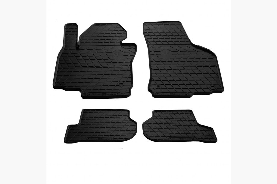 Seat Leon 2005–2012 Gumijasti tepihi za potniški prostor (4 kosi, Stingray Premium) Image