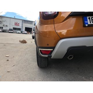 Okrasni pokrovi zadnjih reflektorjev, 2 kosa, nerjaveče jeklo fotografija 1