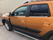 Renault Duster 2018–2024 Spodnje obrobe oken (4 kosi, nerjavno jeklo) OmsaLine - italijansko nerjavno jeklo fotografija 1