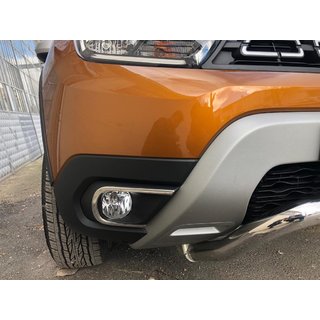 Kromirani okrasni pokrovi za meglenke (2 kos, nerjaveče jeklo)