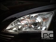 Honda CRV 2007–2011 Kromirane obrobe žarometov (2 kosa, plastika) fotografija 1