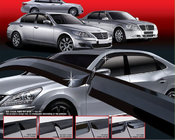 Kia Sorento I BL 2002–2009 Vetrni deflektorji oken (4 kosi, AT Clover) fotografija 1