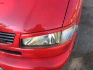 Volkswagen T4 Caravelle/Multivan 1990–2003 Veke za žaromete – poševen pokrov motorja (2 kos) Sijajno črna fotografija 1