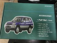 Toyota Rav 4 1996–2001 Kromirani pokrovi ogledal (2 kosa, plastika) fotografija 1