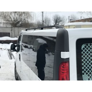 Črni strešni relingi Opel Vivaro 2001–2015 fotografija 1