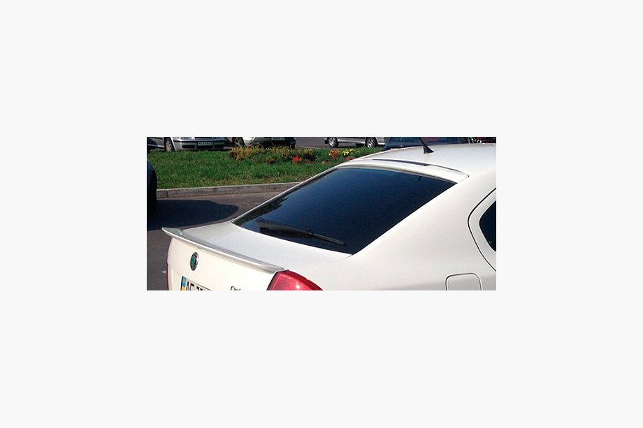 Skoda Octavia II A5 2006–2010 Spojler za zadnje steklo (za lakiranje) Image