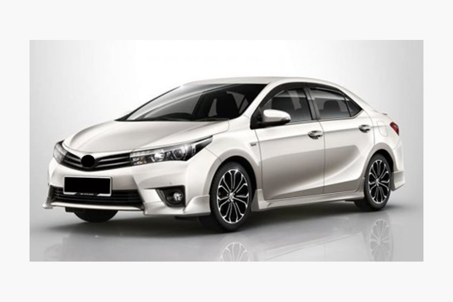Toyota Corolla 2013–2019 Stranski pragovi (za lakiranje) Image