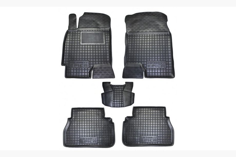 Chevrolet Evanda 2000–2006 Gumijaste preproge z visokim robom (Autogumm) Image