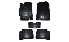 Hyundai Accent 2006–2010 Gumijaste preproge z visokim robom (Autogumm) fotografija 1
