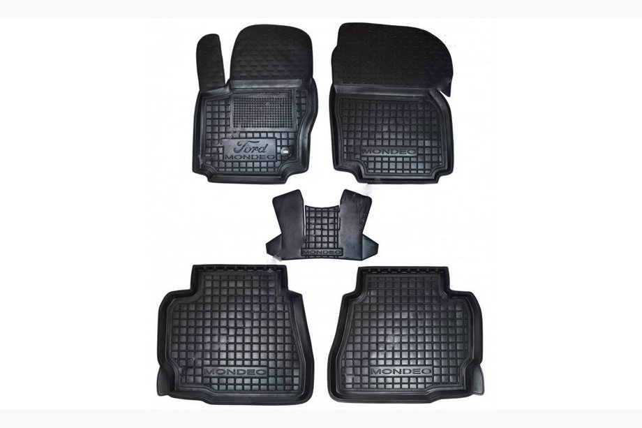 Ford Mondeo 2008–2014 Gumijaste preproge z visokim robom (Autogumm) Image