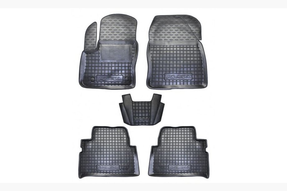 Ford Kuga 2008–2013 Gumijaste preproge z visokim robom (Autogumm) Image