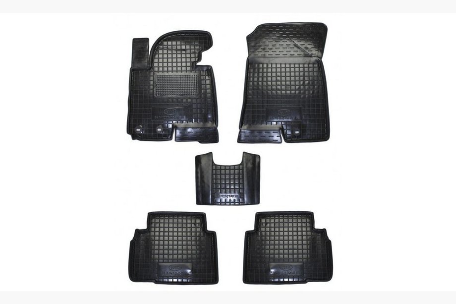 Kia Sportage 2010–2015 Gumijaste preproge z visokim robom (Autogumm) Image