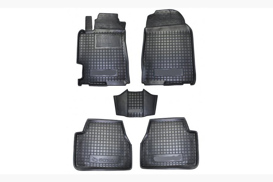Mazda 6 2003–2008 Gumijaste preproge z visokim robom (Autogumm) Image