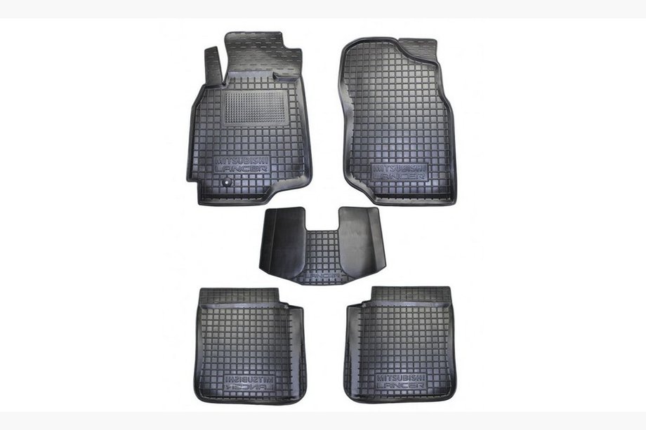 Mitsubishi Lancer 9 2004–2008 Gumijaste preproge z visokim robom (Autogumm) Image