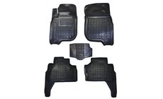 Mitsubishi Pajero Sport 2008–2015 Gumijaste preproge z visokim robom (Autogumm) fotografija 1