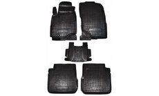 Mitsubishi Outlander 2001–2006 Gumijasti tepihi za kabino z dvignjenim robom АКПП 2003+ (Autogumm) fotografija 1