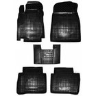 Nissan Tiida 2004–2011 Gumijaste preproge z visokim robom (Autogumm) fotografija 1