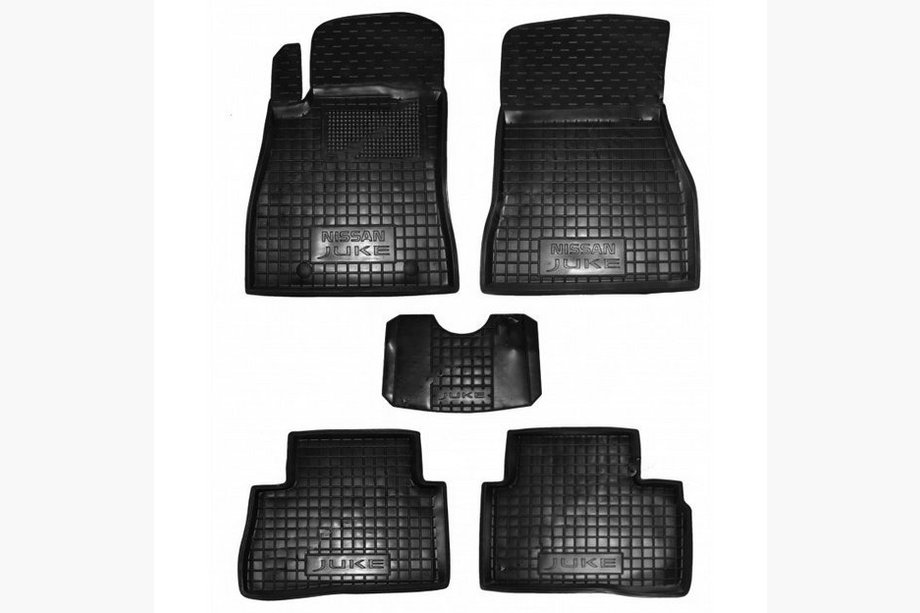 Nissan Juke 2010–2019 Gumijaste preproge z visokim robom (Autogumm) Image