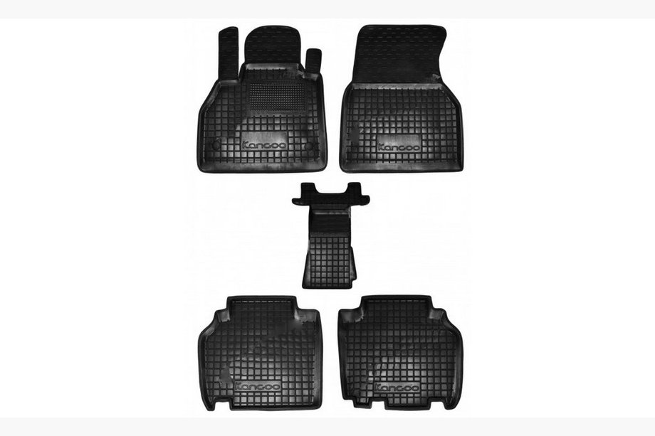Renault Kangoo 2008–2020 Gumijaste preproge z visokim robom (Autogumm) Image