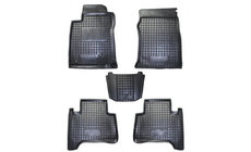 Toyota Land Cruiser Prado 120 2002–2009 Gumijaste preproge z visokim robom (Autogumm) fotografija 1