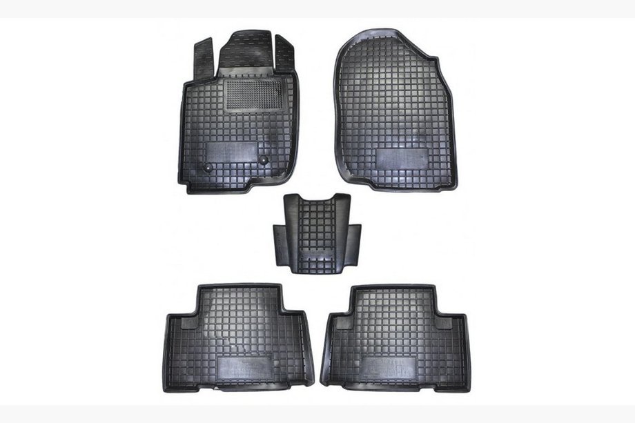 Toyota Rav 4 2006–2013 Gumijaste preproge z visokim robom (Autogumm) Image