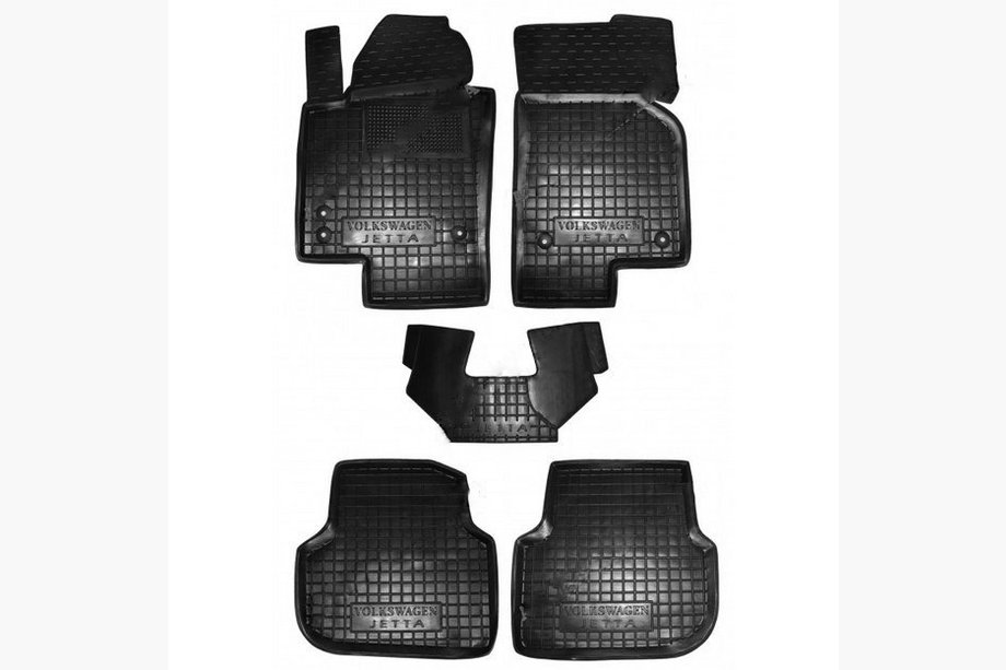 Volkswagen Jetta 2011–2018 Gumijaste preproge z visokim robom (Autogumm) Image