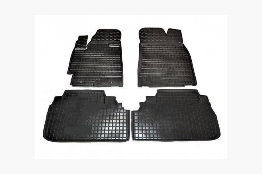 Toyota Highlander 2008–2013 Gumijaste preproge z visokim robom (Autogumm) Image