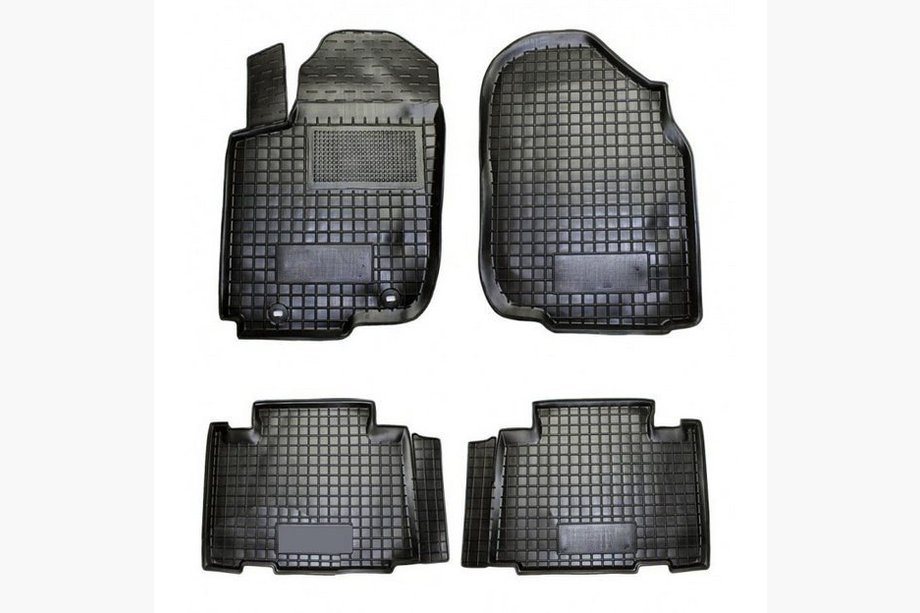 Toyota Rav 4 2013–2018 Gumijaste preproge z visokim robom (Autogumm) Image