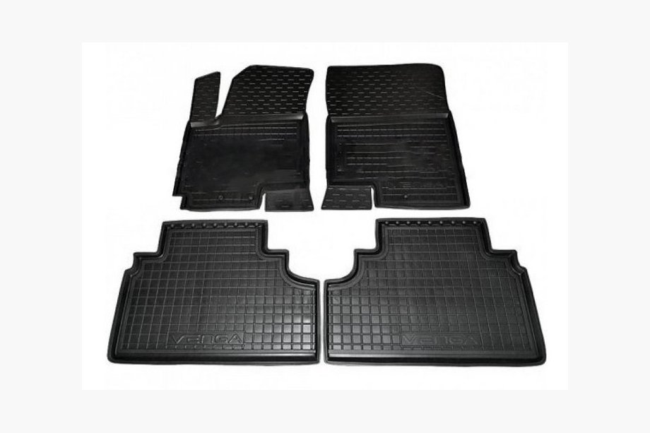 Kia Venga 2010–2019 Gumijaste preproge z visokim robom (Autogumm) Image