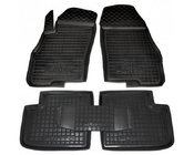 Fiat Punto 1999–2006 Gumijaste preproge z visokim robom (Autogumm) fotografija 1