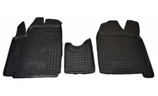Fiat Scudo 2007–2015 Gumijaste preproge za notranjost z visokim robom 2,0 TD (Autogumm) fotografija 1