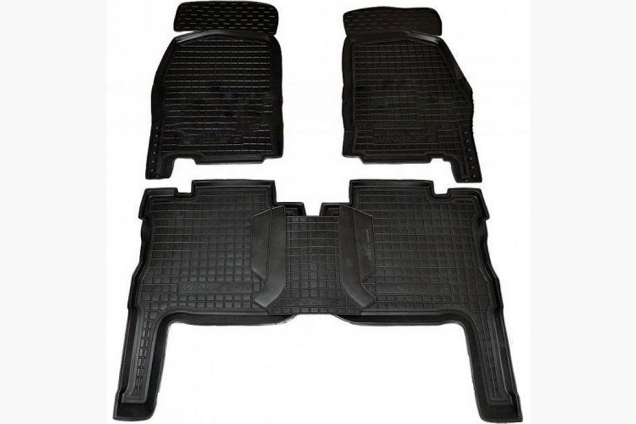 GreatWall Wingle 5 2006– Gumijaste preproge z visokim robom (Autogumm) Image
