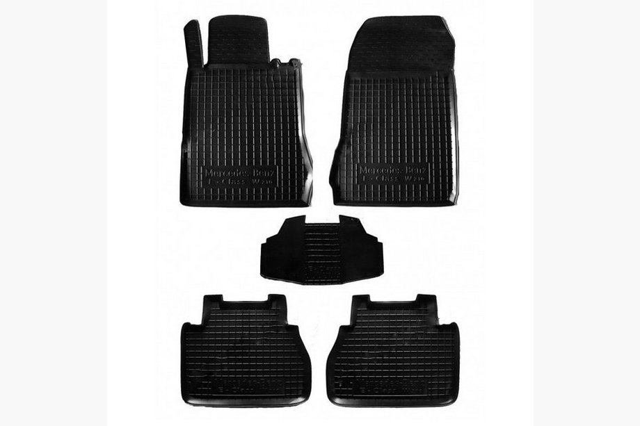 Mercedes S-class W220 1998–2005 Gumijaste preproge z visokim robom (Autogumm) Image